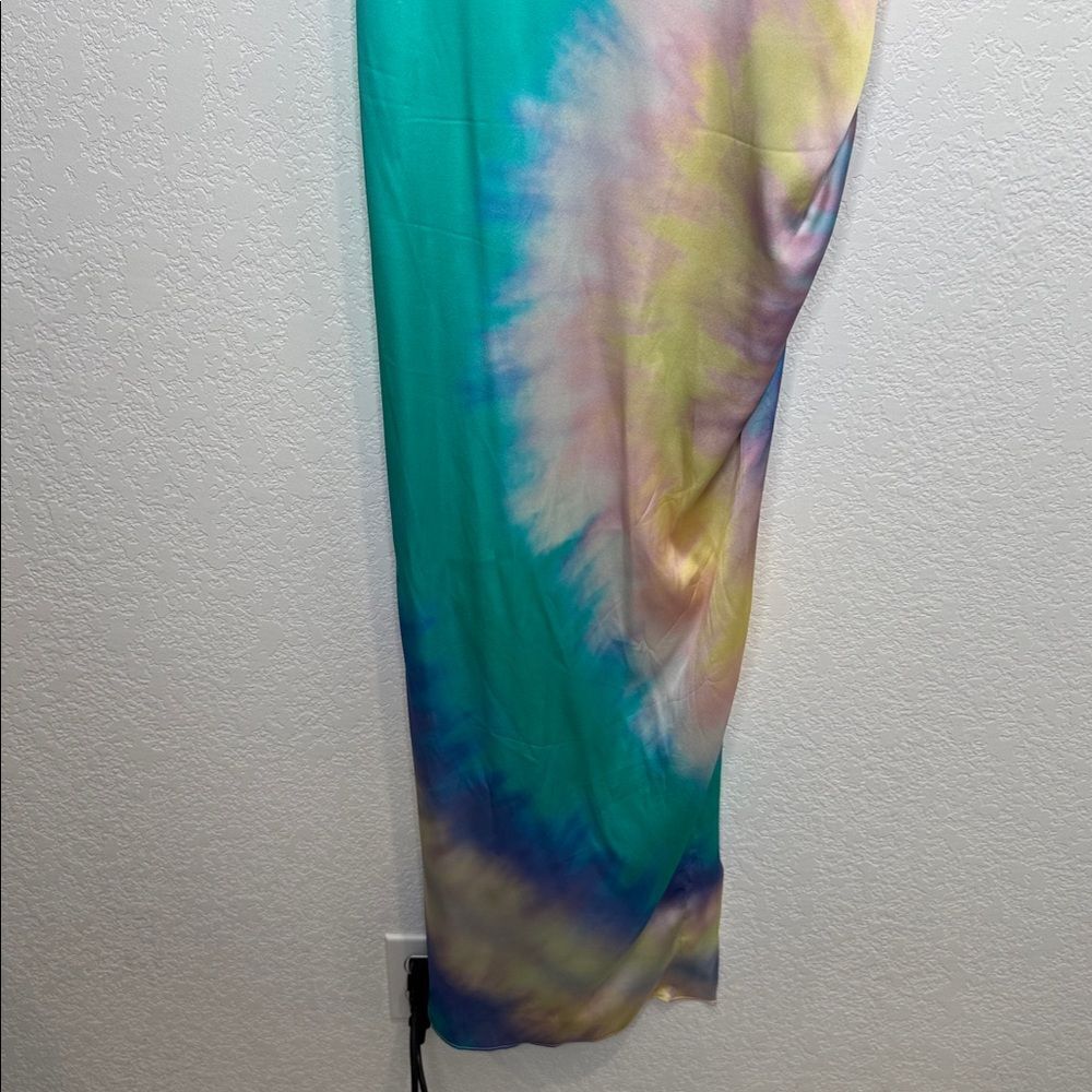 Retrofete Marlene Dress in Multi Tie Dye XL - Picture 5 of 15